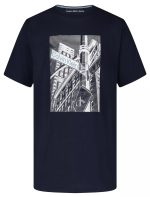 Boys City Sign Graphic Tee-Blue