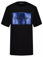 Boys Foil CK Logo Graphic Tee-Black