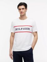 Hilfiger Logo T-Shirt-Optic White