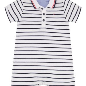 Kids' Polo Romper-Navy