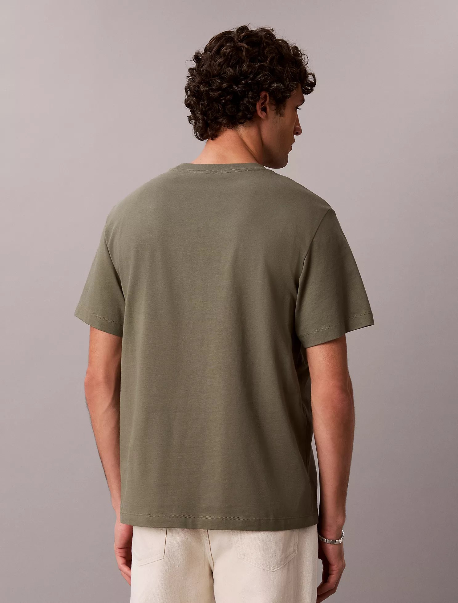 Monologo Tee-Dusty Olive - Image 2