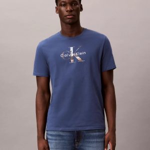 Photo Monologo Graphic Classic T-Shirt-Dark Denim