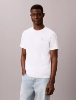 Brushstroke Monologo Graphic Tee-Bright White