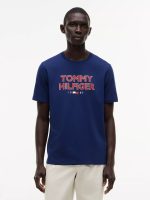 Bold Tommy 1985 Logo T-Shirt-Navy