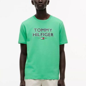 Bold Tommy 1985 Logo T-Shirt-Lush Green