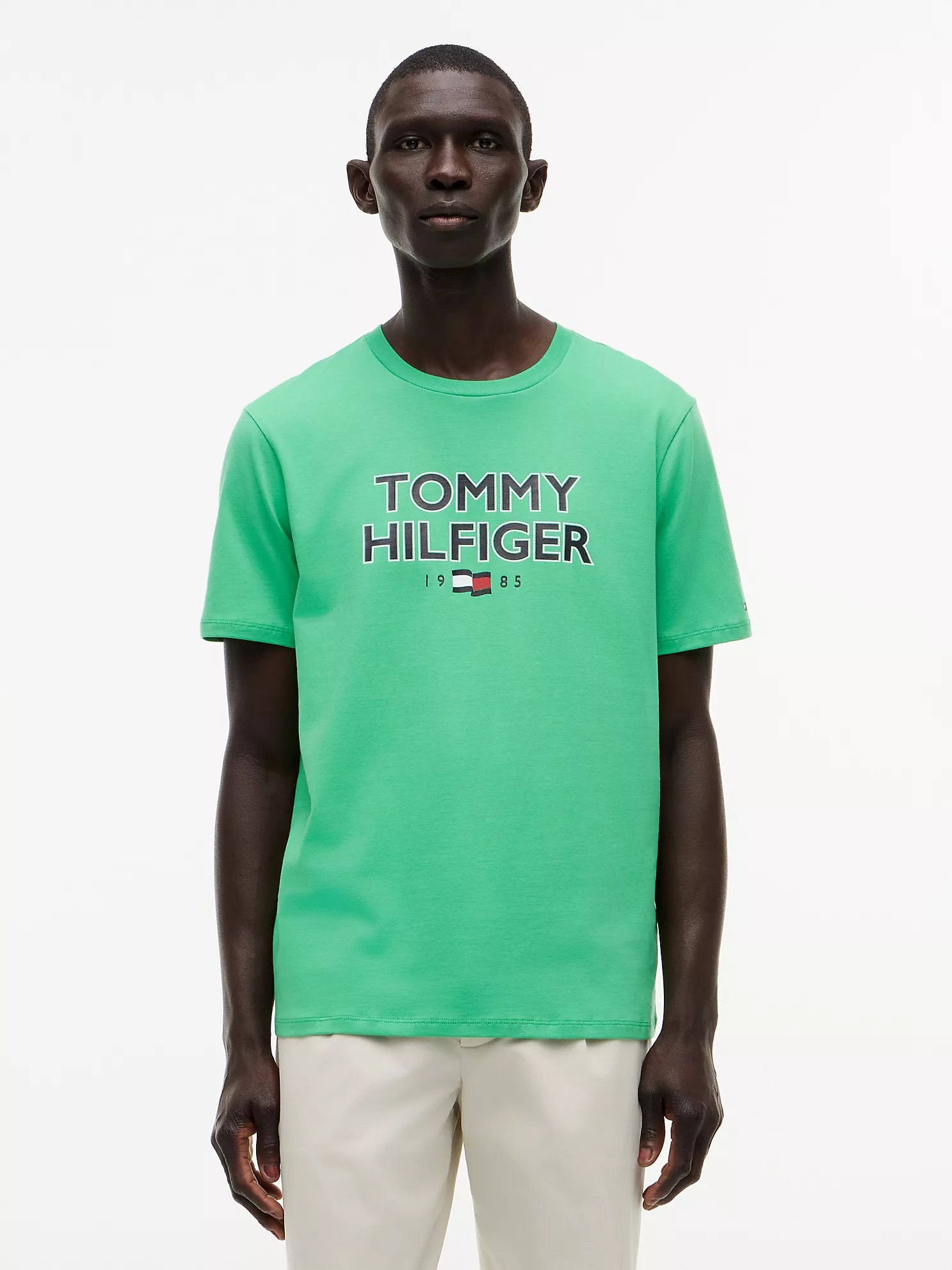 Bold Tommy 1985 Logo T-Shirt-Lush Green