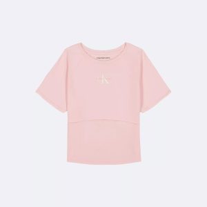 Girls Monologo Slim Baby Tee-