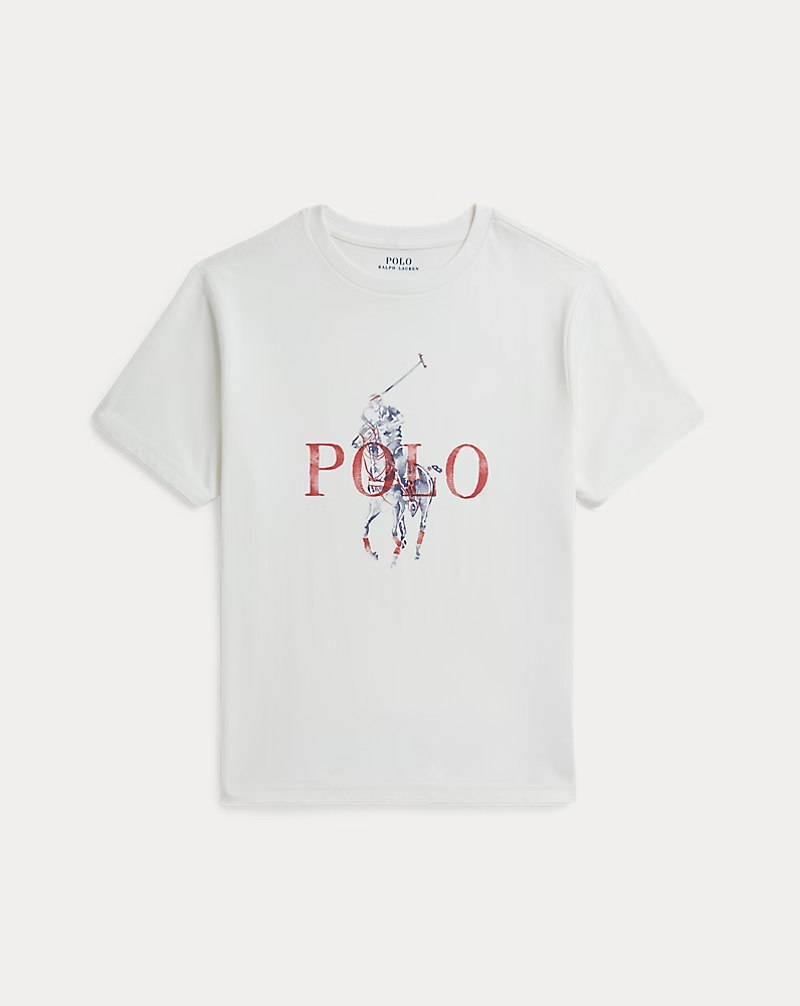 Big Pony Cotton Jersey Tee Baby Boy/Toddler/Kids-Deckwash White - Image 2