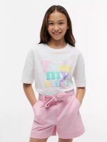 Kids' Tommy Puff Print T-Shirt-Optic White