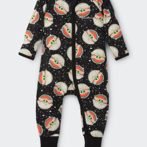 Star Wars X Bonds Zip Wondersuit-Grogu In Space