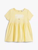 Babies' Tommy Logo Dress-Citronella