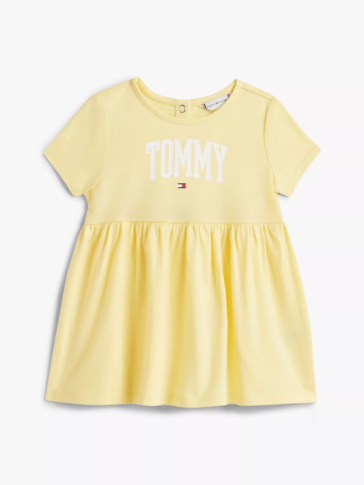 Babies' Tommy Logo Dress-Citronella