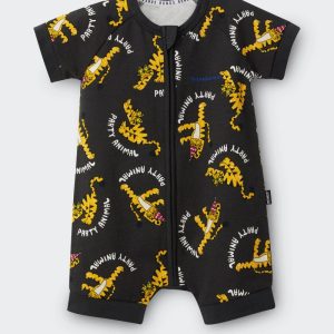 Zip Romper-Partyanimal