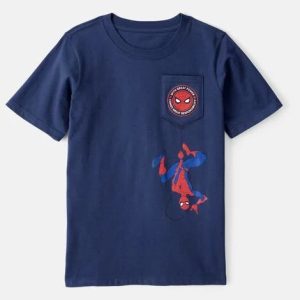 Boys Marvel™ Spider-Man Short-Sleeve Graphic Tee-Blue