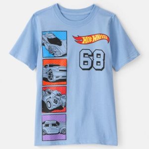 Boys Hot Wheels™ Short-Sleeve Graphic Tee-Blue