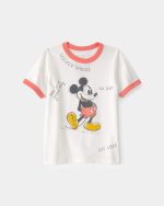 Toddler Disney© Mickey Mouse Graphic Tee-White
