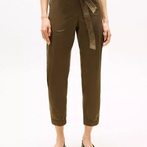 Belted Cargo Jogger-Army Green