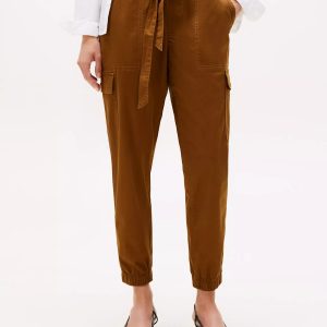 Belted Cargo Jogger-Highland Khaki