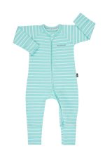 Zip Wondersuit-Jasmint / White