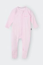 Zip Wondersuit-Ballet Pink / White