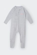 Zip Wondersuit-Luxe Storm Marle/ White