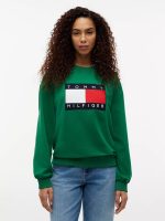 Flag Logo Sweatshirt-Nouveau Green