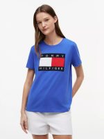Big Flag Logo T-Shirt-Verona Blue