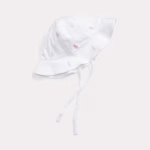 Polo Pony Cotton Interlock Hat-White