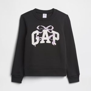 Kids Graphic Sweatshirt-Black Moonless Night