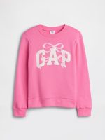 Kids Graphic Sweatshirt-Love Letter Pink