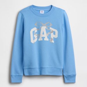 Kids Graphic Sweatshirt-Cool Blue