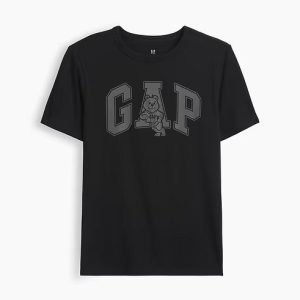 Kids Brannan Bear Gap Logo T-Shirt-Black