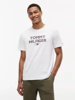 Bold Tommy 1985 Logo T-Shirt-Optic White