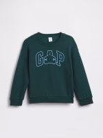 babyGap Brannan Bear Logo Sweatshirt-Tropic Green