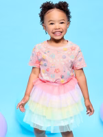Short-Sleeve Birthday Graphic T-Shirt for Toddler Girls-Birthday
