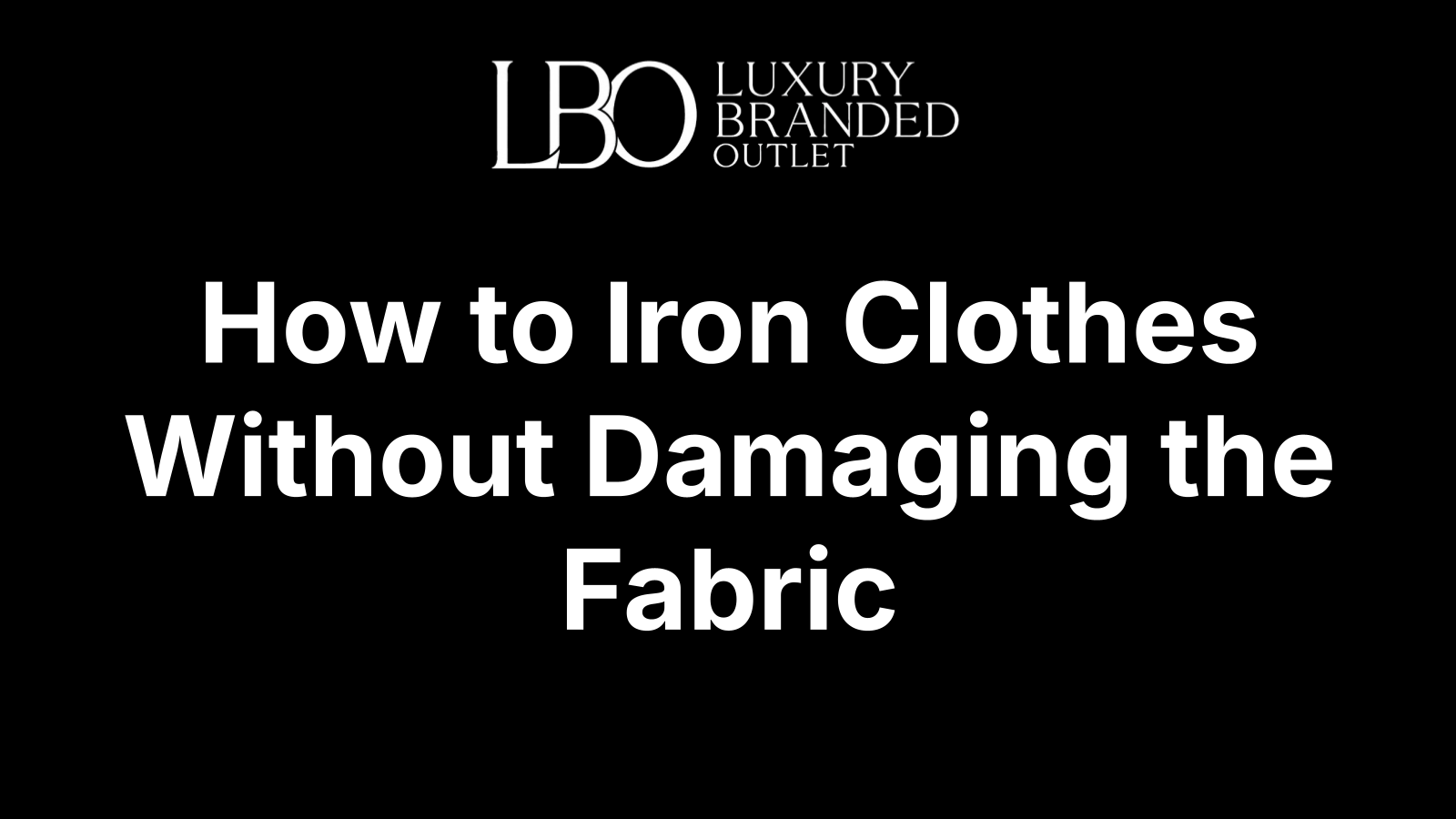 How to Iron Clothes Without Damaging the Fabric