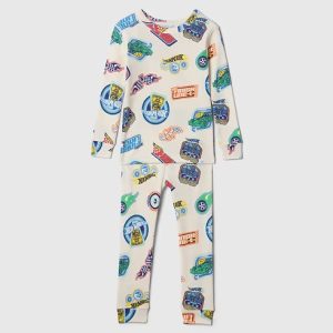 Baby & Toddler Hot Wheels Organic Brushed Cotton PJ Set-Cars