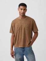 Everyday Soft Boxy Gap Logo T-Shirt-Buffalo