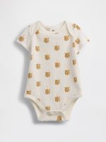 Baby First Favorites Organic Cotton Brannan Bear Bodysuit- Brannans Birthday