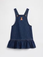 babyGap Brannan Bear Denim Skirtall-Dark Wash