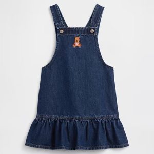 babyGap Brannan Bear Denim Skirtall-Dark Wash