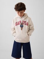Kids VintageSoft Relaxed Brannan Bear Logo Hoodie-Brannan Fleece