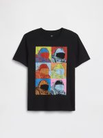 Kids Graphic T-Shirt-Black
