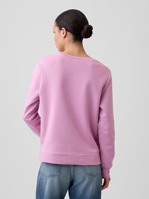 Relaxed Gap Logo Sweatshirt-Perfect Lilac - Image 2