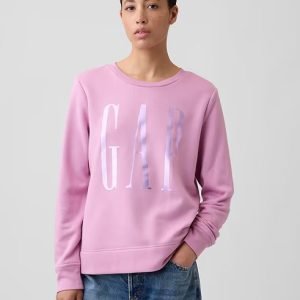 Relaxed Gap Logo Sweatshirt-Perfect Lilac
