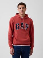 Adult Relaxed Gap Logo Hoodie-Terra Cotta
