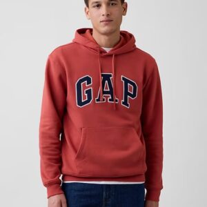 Adult Relaxed Gap Logo Hoodie-Terra Cotta