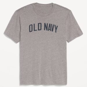 Logo Graphic T-Shirt-Heather Gray