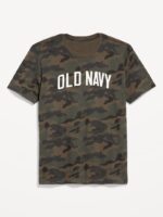 Logo Graphic T-Shirt-Camo