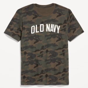 Logo Graphic T-Shirt-Camo